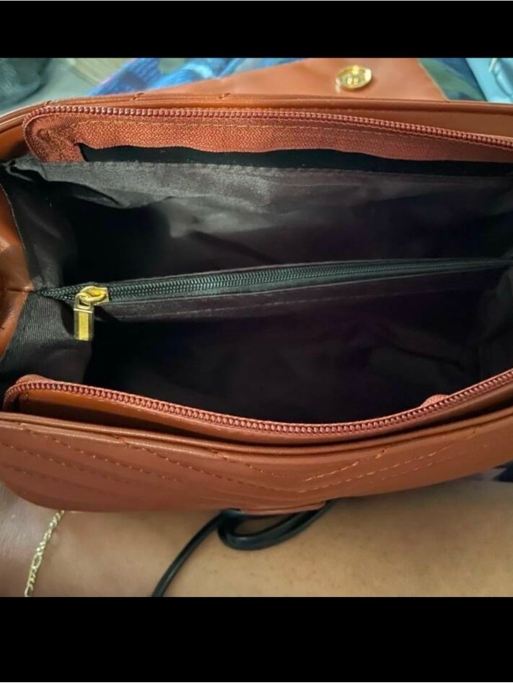Brown satchel purse - Picture 3 of 7